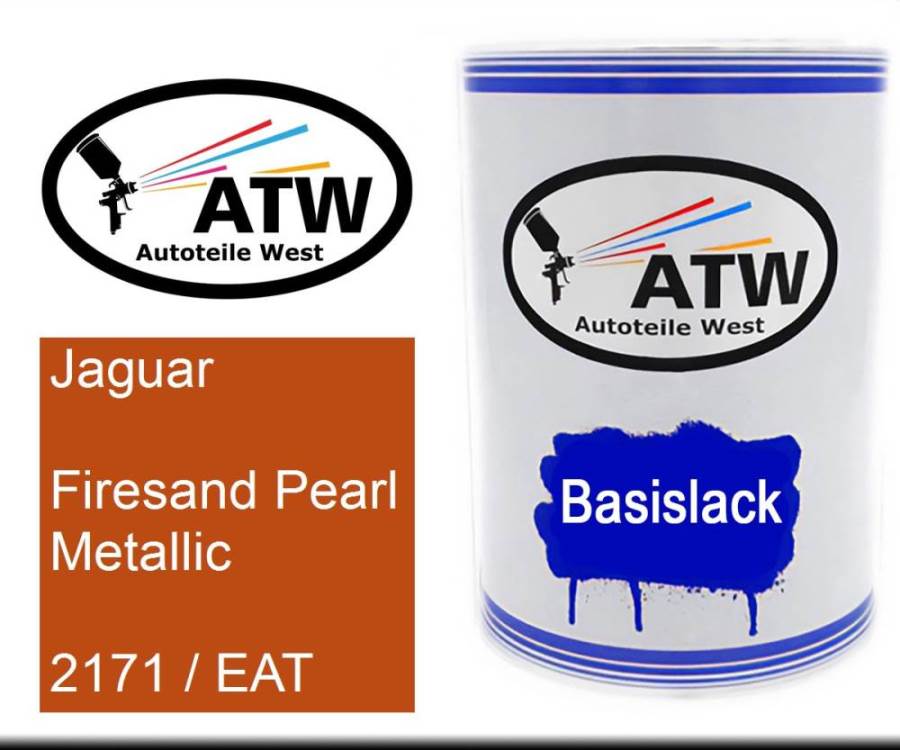 Jaguar, Firesand Pearl Metallic, 2171 / EAT: 500ml Lackdose, von ATW Autoteile West.